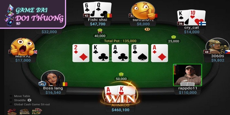 Nắm bắt tâm lý người chơi khi tham gia vào ván game poker 